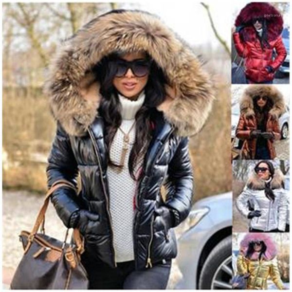 sleeve glossy long zipper short down padded jacket designer winter female new casual slim hooded coats ladies pu jackets fashion trend, Black
sleeve glossy long zipper short down padded jacket designer winter female new casual slim hooded coats ladies pu jackets fashion trend, Black
