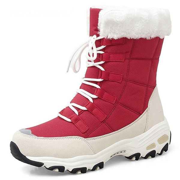 boots women's snow shoes waterproof winter warm calf middle lace up comfortable short outdoor sports, Black
boots women's snow shoes waterproof winter warm calf middle lace up comfortable short outdoor sports, Black