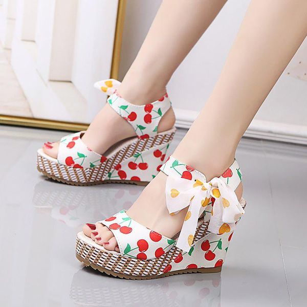 sandals summer women wedges lace-up platform 2021 fuirt print bowknot casual shoes open toe sandalias mujer, Black
sandals summer women wedges lace-up platform 2021 fuirt print bowknot casual shoes open toe sandalias mujer, Black