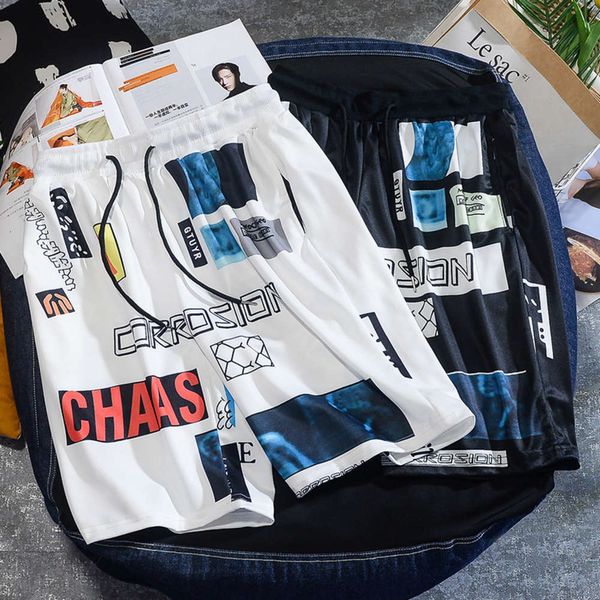 south korea ulzzang shorts summer harajuku style men's casual beach capris loose sports pants, Black
south korea ulzzang shorts summer harajuku style men's casual beach capris loose sports pants, Black