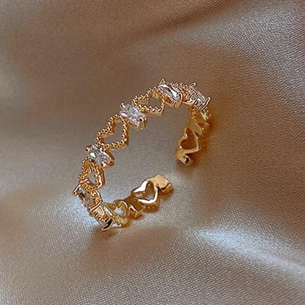 cluster rings fashion classic zircon circle open ring for woman finger accessories korean design jewelry wedding party, Golden;silver
cluster rings fashion classic zircon circle open ring for woman finger accessories korean design jewelry wedding party, Golden;silver