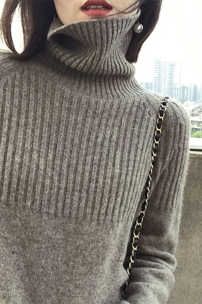 thick 2021 new warm turtleneck cashmere sweater women winter knit sweter jumper female jersey pull femme hiver cp9a, White;black
thick 2021 new warm turtleneck cashmere sweater women winter knit sweter jumper female jersey pull femme hiver cp9a, White;black