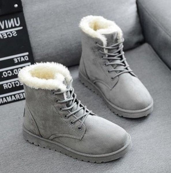 boots women winter snow female duantong warm lace flat with shoes tide botas mujer, Black
boots women winter snow female duantong warm lace flat with shoes tide botas mujer, Black