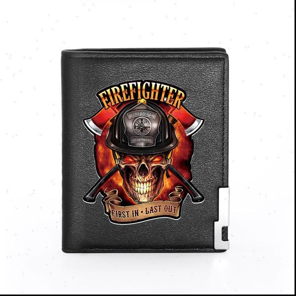 arrivals firefighter 343 skull printing black leather wallet fashion men and women credit card holder short purse, Red;black
arrivals firefighter 343 skull printing black leather wallet fashion men and women credit card holder short purse, Red;black
