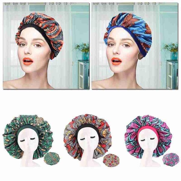 beanie/skull caps double-sided satin hat african style printed round double-layer adjustable sleep nightcap hood brim hair, Blue;gray
beanie/skull caps double-sided satin hat african style printed round double-layer adjustable sleep nightcap hood brim hair, Blue;gray