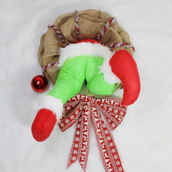 decorative flowers & wreaths christmas thief burlap stealer design home front door wreath hoop xmas decor
decorative flowers & wreaths christmas thief burlap stealer design home front door wreath hoop xmas decor