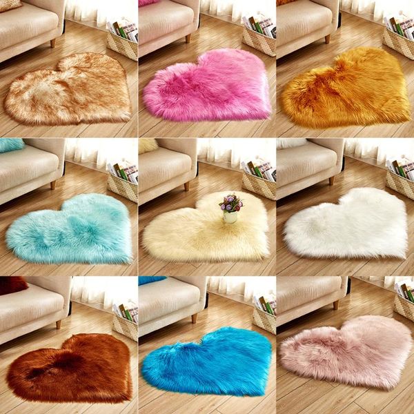 carpets 1pc 27" x 35" picturesque solid color indoor heart-shaped anti-skidding plush rug/foot pad for bedroom living room
carpets 1pc 27" x 35" picturesque solid color indoor heart-shaped anti-skidding plush rug/foot pad for bedroom living room