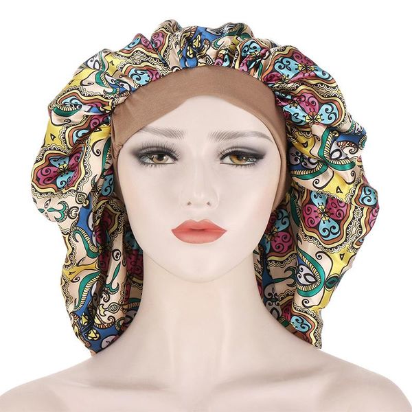 beanie/skull caps ly women large satin night cap printed western style hair care multifunctional ethnic beauty, Blue;gray
beanie/skull caps ly women large satin night cap printed western style hair care multifunctional ethnic beauty, Blue;gray