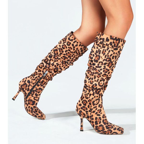 boots sarairis high heels women shoes leopard knee big size 43 thin zipper fashion cool 2021 spring autumn, Black
boots sarairis high heels women shoes leopard knee big size 43 thin zipper fashion cool 2021 spring autumn, Black