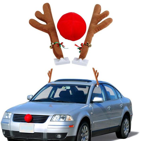 christmas decorations car decoration accessories truck costume set 2 antlers + 1 nose cute supplies rudolf reindeer 2022
christmas decorations car decoration accessories truck costume set 2 antlers + 1 nose cute supplies rudolf reindeer 2022