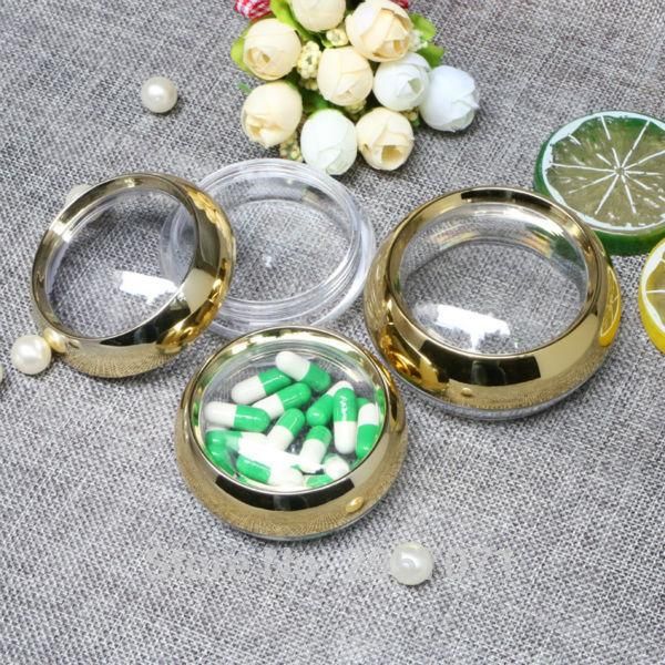 50g gold silver white acrylic candy container clear cosmetics bottles cream jar empty bottle 12pcs/lot makeup tools
50g gold silver white acrylic candy container clear cosmetics bottles cream jar empty bottle 12pcs/lot makeup tools