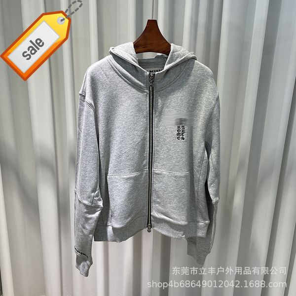 chaopai croxin ch cross embroidered hoodie sweater zipper jacket men's and women's, Black
chaopai croxin ch cross embroidered hoodie sweater zipper jacket men's and women's, Black