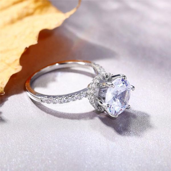 wedding rings huitan luxury solitaire band ring with round cubic zirconia simple and elegant bride gift trendy jewelry for women, Slivery;golden
wedding rings huitan luxury solitaire band ring with round cubic zirconia simple and elegant bride gift trendy jewelry for women, Slivery;golden