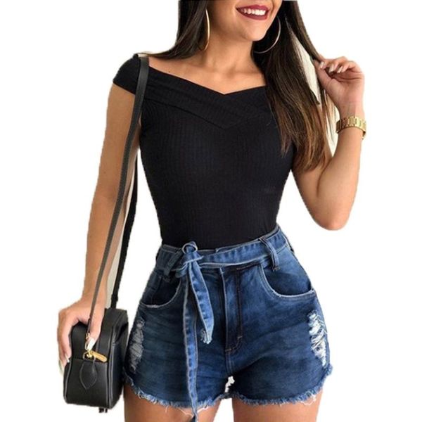 women's shorts lace up denim for women tassel high waist stretch ripped causal zipper fahsion hole female, White;black
women's shorts lace up denim for women tassel high waist stretch ripped causal zipper fahsion hole female, White;black