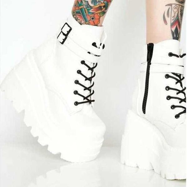 boots style muffin thick bottom colorful high buckle casual women's shoes large size, Black
boots style muffin thick bottom colorful high buckle casual women's shoes large size, Black
