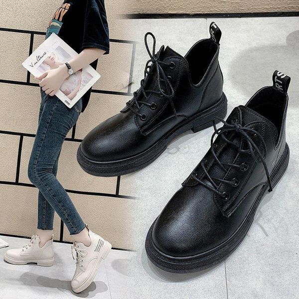 boots 2021 autumn and winter british style women lace-up thick heel short female single shoes, Black
boots 2021 autumn and winter british style women lace-up thick heel short female single shoes, Black