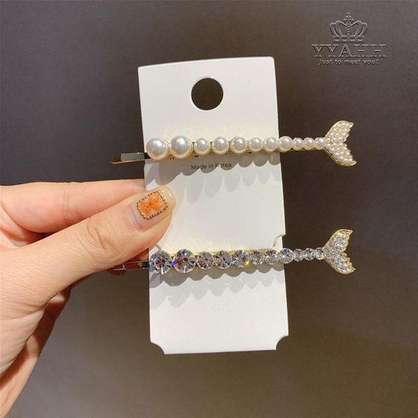 hair clips & barrettes korean pearl fishtail clip bangs duck mouth fashion girls side heals, Golden;silver
hair clips & barrettes korean pearl fishtail clip bangs duck mouth fashion girls side heals, Golden;silver