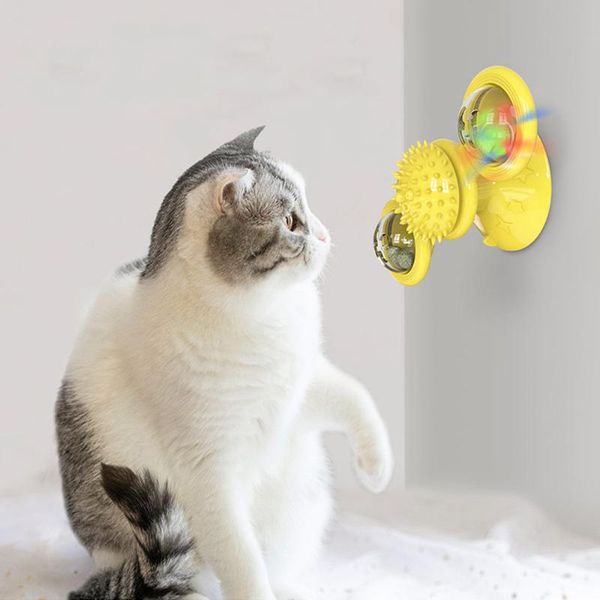 cat toys windmill toy interactive portable scratching hair brush grooming massage rotatable puzzle training for cats kitten
cat toys windmill toy interactive portable scratching hair brush grooming massage rotatable puzzle training for cats kitten