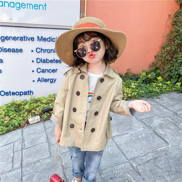 coat spring kids girl clothes long windbreaker jacket for toddler children girls 1 2 3 4 5 t birthday baby clothing coats trench, Blue;gray
coat spring kids girl clothes long windbreaker jacket for toddler children girls 1 2 3 4 5 t birthday baby clothing coats trench, Blue;gray