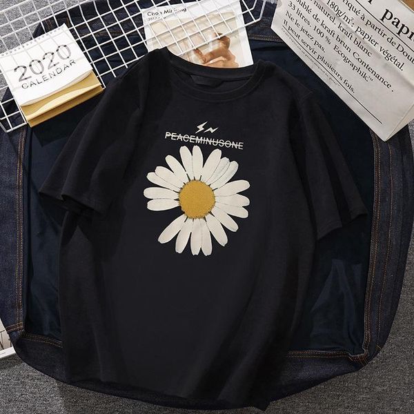 men's t-shirts fashion floral printed women's t shirts summer ins little daisy graphic casual oversized ulzzang trend harajuku, White;black
men's t-shirts fashion floral printed women's t shirts summer ins little daisy graphic casual oversized ulzzang trend harajuku, White;black