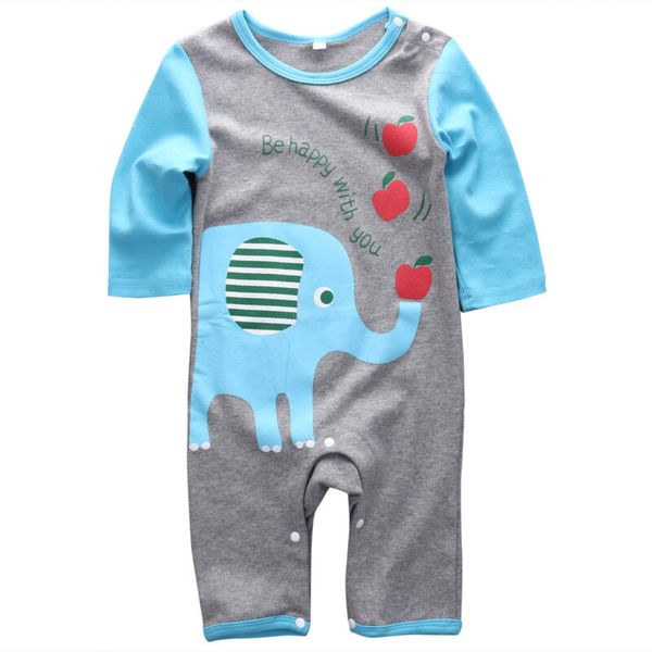 new baby girls clothes boys cartoon animals printed long sleeve romper infant jumpsuit newborn outfits, Blue
new baby girls clothes boys cartoon animals printed long sleeve romper infant jumpsuit newborn outfits, Blue