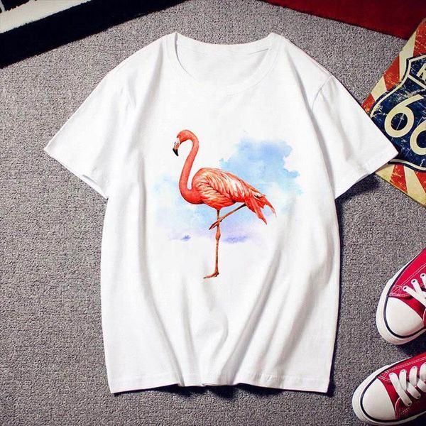 flamingo fashion beauty design trendy womens t shirt 90s harajuku short sleeved white summer top
flamingo fashion beauty design trendy womens t shirt 90s harajuku short sleeved white summer top