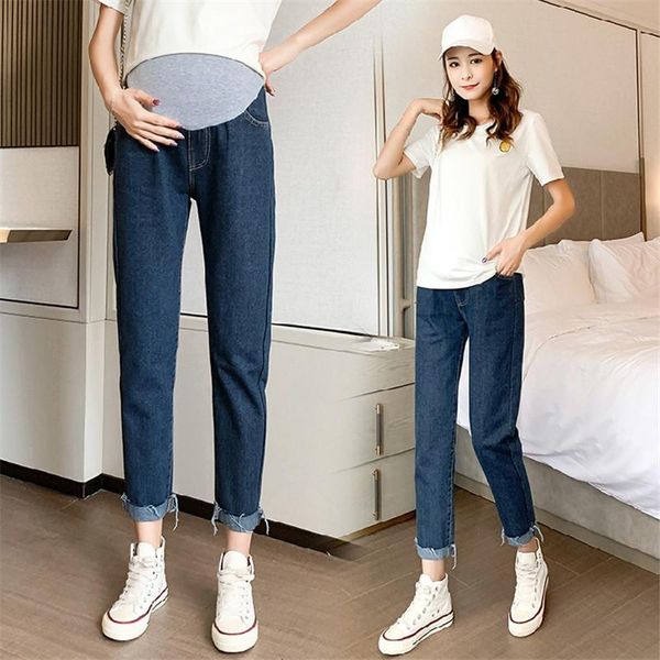 maternity bottoms 809# pants spring autumn jeans harem support abdomen elastic waist trousers, White
maternity bottoms 809# pants spring autumn jeans harem support abdomen elastic waist trousers, White