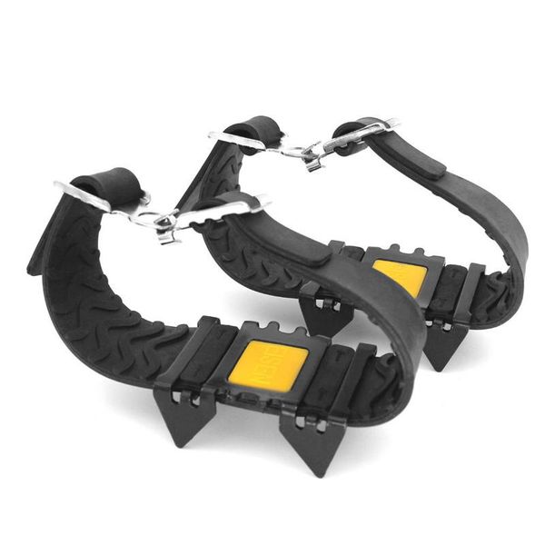 cords, slings and webbing 4 teeth ice crampons winter snow boot shoes gripper anti-skid spikes traction cleats
cords, slings and webbing 4 teeth ice crampons winter snow boot shoes gripper anti-skid spikes traction cleats