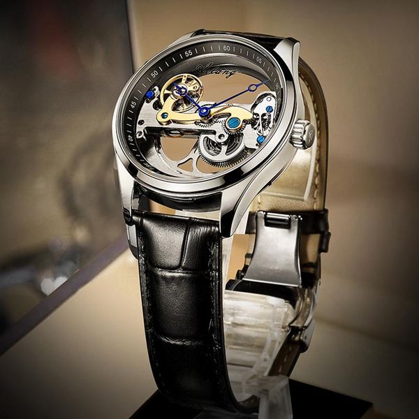 wristwatches ailang creative design watch mechanical men automatic watches mens steampunk hollow wristwatch 50m waterproof relogio masculino, Slivery;brown
wristwatches ailang creative design watch mechanical men automatic watches mens steampunk hollow wristwatch 50m waterproof relogio masculino, Slivery;brown