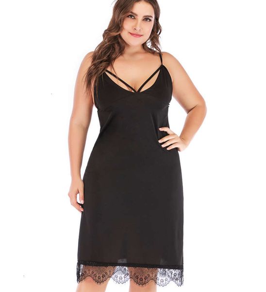 popular large new deep nightdress v suspender pajamas lace women's dress hot, White;black
popular large new deep nightdress v suspender pajamas lace women's dress hot, White;black
