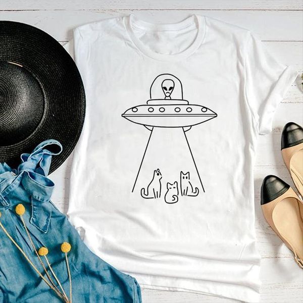 graphic alien funny ufo 90s womens t shirts cute short sleeve fashion summer print female clothes tees shirt, White
graphic alien funny ufo 90s womens t shirts cute short sleeve fashion summer print female clothes tees shirt, White