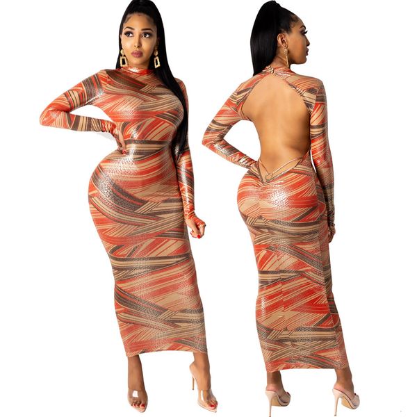 stripe print backless long sleeve graphic neck bodycon maxi women 2021 spring new arrival fashion clubwears fy1o, Black;gray
stripe print backless long sleeve graphic neck bodycon maxi women 2021 spring new arrival fashion clubwears fy1o, Black;gray