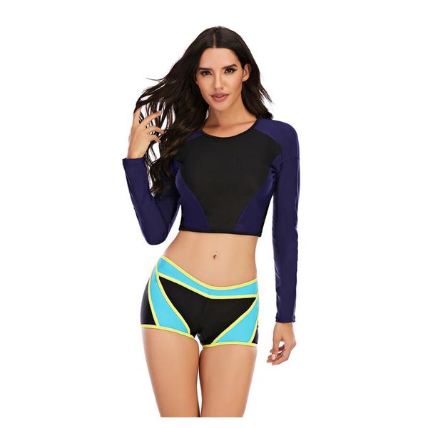 2021 new long sleeve two piece swimsuit swimwear women tankini set swimwear bathing suit beachwear
2021 new long sleeve two piece swimsuit swimwear women tankini set swimwear bathing suit beachwear