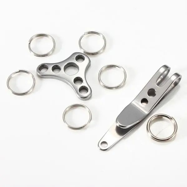 keychain diy keychain storage edc tool multi-function multi-purpose keychain silver-2#
keychain diy keychain storage edc tool multi-function multi-purpose keychain silver-2#