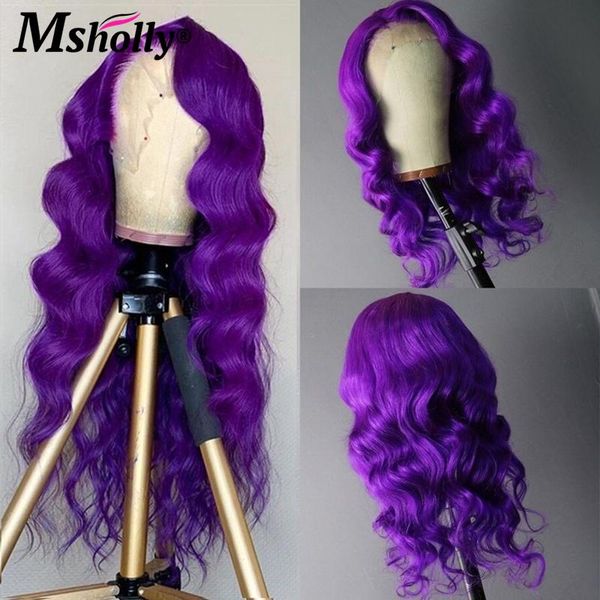 lace wigs colored human hair transparent 4x4 closure wig body wave purple pre-plucked glueless remy brazilian, Black;brown 
lace wigs colored human hair transparent 4x4 closure wig body wave purple pre-plucked glueless remy brazilian, Black;brown