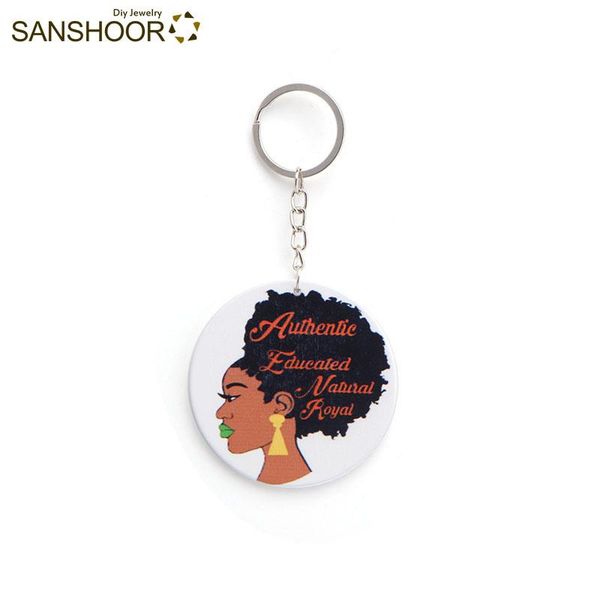 keychains sanshoor printing authentic educated natural royal african woman wood key ring for christmas gift black friday 1pcs, Silver
keychains sanshoor printing authentic educated natural royal african woman wood key ring for christmas gift black friday 1pcs, Silver