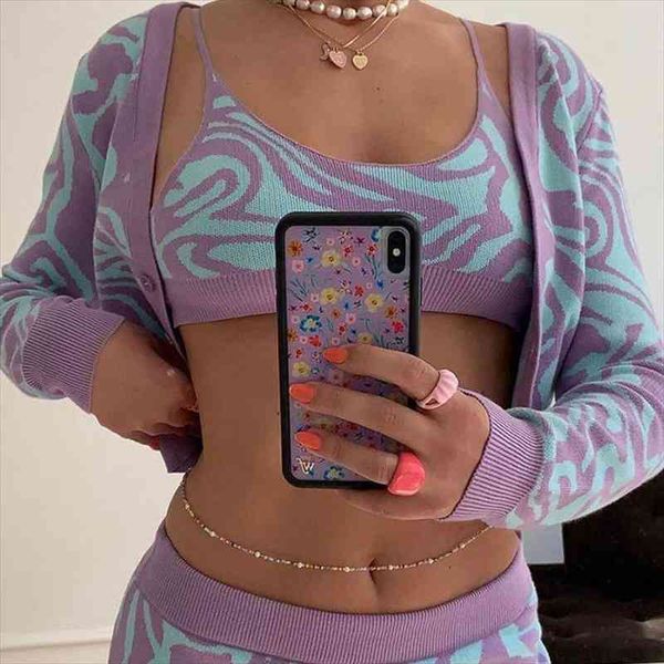 y2k ripple print crop cardigan womens tracksuits skirts 3 piece set long sleeve coat vintage button up cropped knitted, Gray
y2k ripple print crop cardigan womens tracksuits skirts 3 piece set long sleeve coat vintage button up cropped knitted, Gray