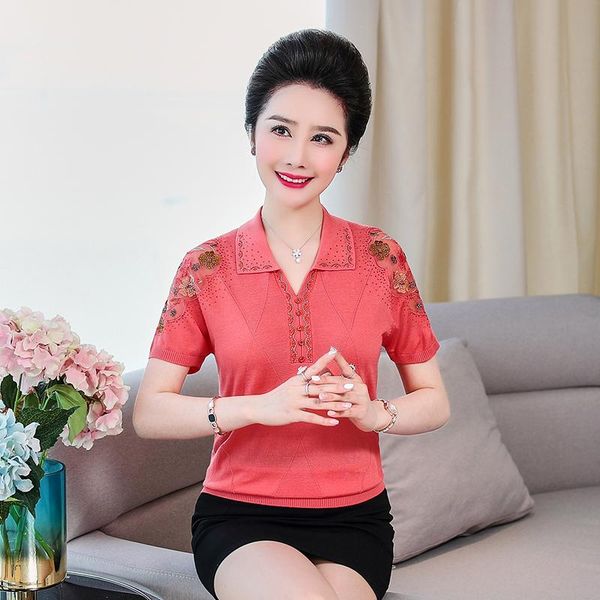 women's t-shirt women thin knitted diamonds floral t shirts 2021 summer lady embroidery hollow short sleeve beaded flowers, White
women's t-shirt women thin knitted diamonds floral t shirts 2021 summer lady embroidery hollow short sleeve beaded flowers, White