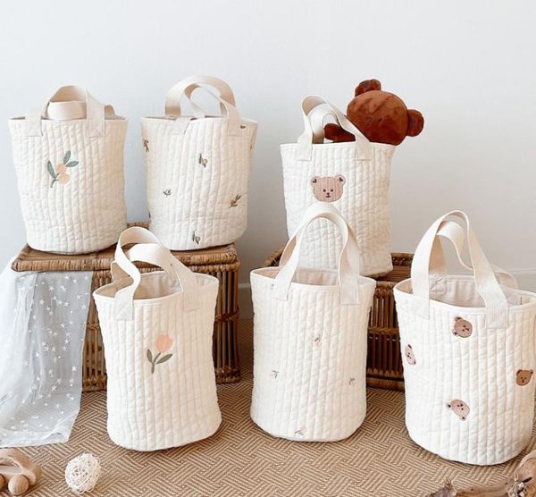 storage bags baby crib organizer bron cotton bed diaper embroidered portable bag bucket for infant bedding set
storage bags baby crib organizer bron cotton bed diaper embroidered portable bag bucket for infant bedding set