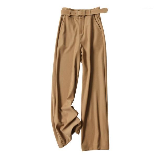 women's pants & capris limiguyue wide leg suit luxury women elegant sashes high waist draped straight casual spring autumn pantalon k33, Black;white
women's pants & capris limiguyue wide leg suit luxury women elegant sashes high waist draped straight casual spring autumn pantalon k33, Black;white
