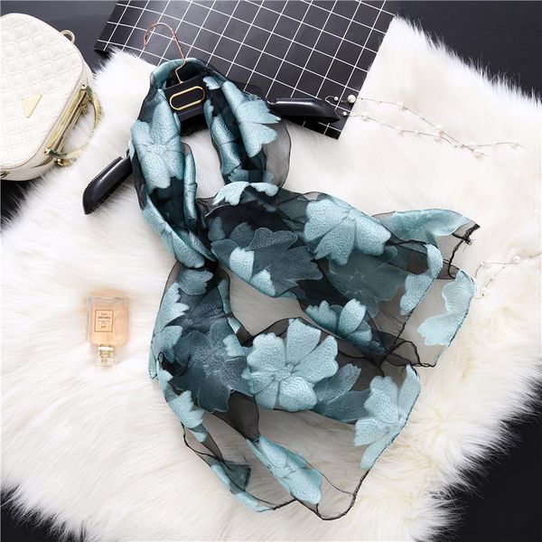 scarves silk scarf shawls floral embroidery hijab pashmina headband foulard designer print, Blue;gray
scarves silk scarf shawls floral embroidery hijab pashmina headband foulard designer print, Blue;gray