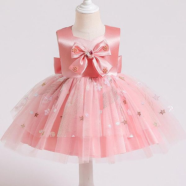 girl's dresses flower baby kids for girl embroidery 1 year birthday party wedding dress infant bow gowns christening clothes vestidos, Red;yellow
girl's dresses flower baby kids for girl embroidery 1 year birthday party wedding dress infant bow gowns christening clothes vestidos, Red;yellow
