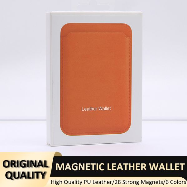 cell phone wallet cases for 12 pro max mini magnetic credit card slot pu leather back case