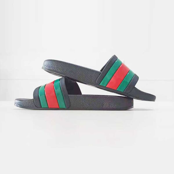 slipper gear bottoms mens slide striped sandals causal non-slip luxury summer flip flops slippers us6-us11 with dust bag zlh, Black
slipper gear bottoms mens slide striped sandals causal non-slip luxury summer flip flops slippers us6-us11 with dust bag zlh, Black