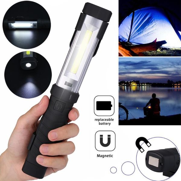 flashlights torches cob/led rechargeable magnetic torch flexible inspection lamp cordless work light usb charging cable 4 modes working
flashlights torches cob/led rechargeable magnetic torch flexible inspection lamp cordless work light usb charging cable 4 modes working