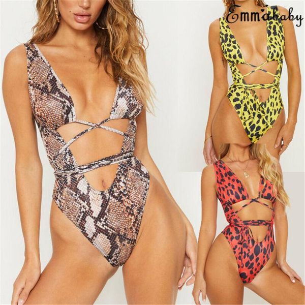 women hollow out lace up leopard/snakeskin backless cross strap bandage slim swimsuit bikini bathing one piece monokini 
women hollow out lace up leopard/snakeskin backless cross strap bandage slim swimsuit bikini bathing one piece monokini