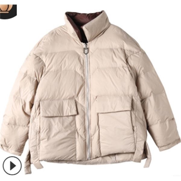 european station's new outfit european goods women's fashion thick down jacket women's autumn/winter short bread coat trend 2, Black
european station's new outfit european goods women's fashion thick down jacket women's autumn/winter short bread coat trend 2, Black