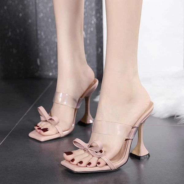 dress shoes summer 2021 butterfly super high heeled square head fashion versatile wine with korean sandals, Black
dress shoes summer 2021 butterfly super high heeled square head fashion versatile wine with korean sandals, Black