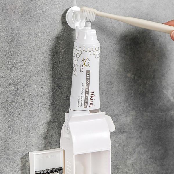 toothbrush holders multifunctional toothpaste squeezer wall-mounted rack squeezing dispenser machine bathroom supplies
toothbrush holders multifunctional toothpaste squeezer wall-mounted rack squeezing dispenser machine bathroom supplies