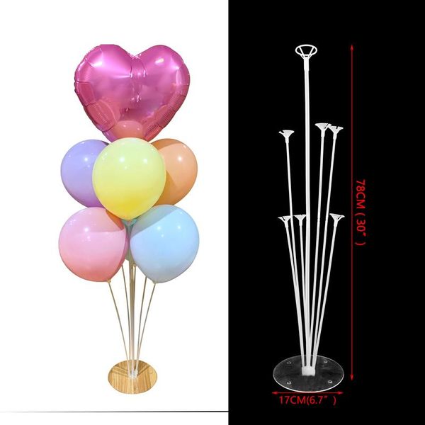 party decoration 7 tube balloons stand balloon holder column confetti baby shower kids birthday wedding supplies
party decoration 7 tube balloons stand balloon holder column confetti baby shower kids birthday wedding supplies